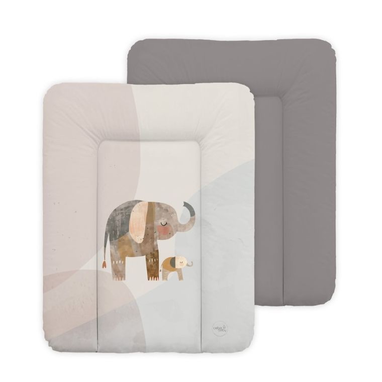 Ceba Baby, Basic, Elephant Family, przewijak miękki, 50-70 cm