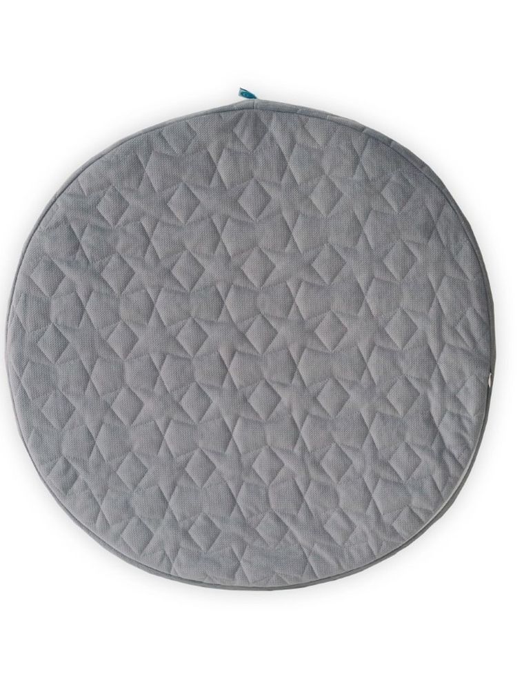 Ceba Baby, dziecięca pufa do siedzenia, gwiazdki ciemnoszara