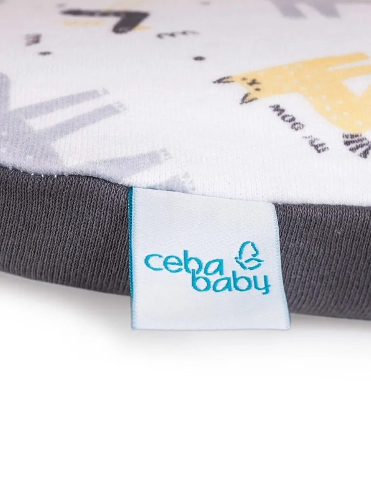 Ceba Baby, Elephant, pokrowiec na przewijak miękki, 50-70 cm, 2 szt.