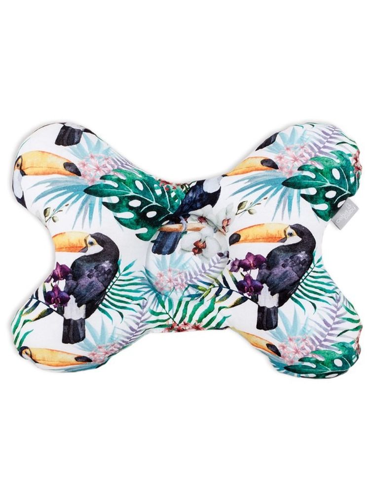 Ceba Baby, Flora & Fauna Tucan, poduszka antywstrząsowa, motylek