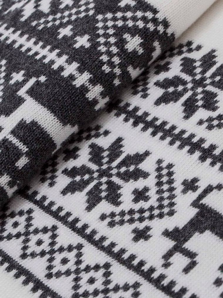 Ceba Baby, Reindeer, kocyk niemowlęcy, kremowy, 90-90 cm