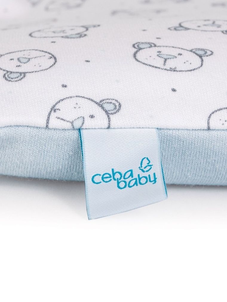 Ceba Baby, Teddy Bear, pokrowiec na przewijak miękki, 50-70 cm, 2 szt.