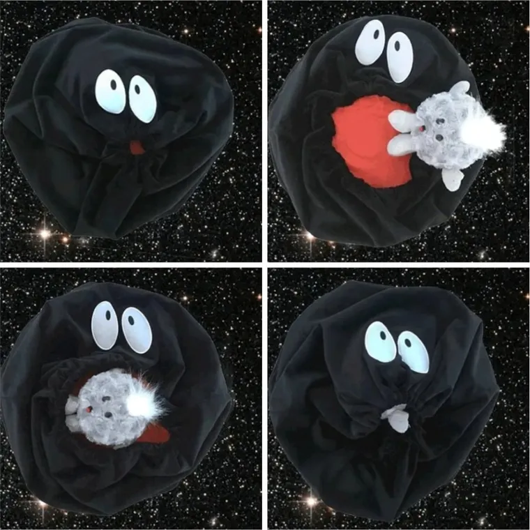 Celestial Buddies Planety, Czarna dziura, maskotka, 76-46 cm