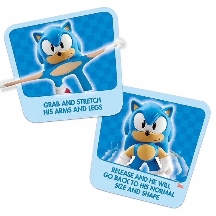 Character, Jeż Sonic, figurka do rozciągania