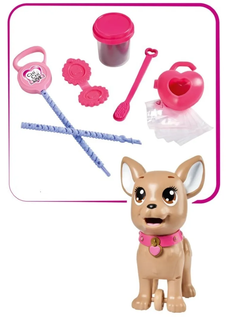 Chi Chi Love, Poo Poo Puppy, piesek robiący kupkę, zabawka interaktywna