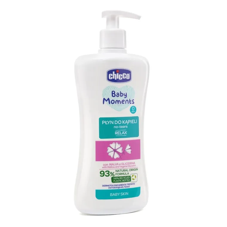 Chicco, Baby Moments, Relax, płyn do kąpieli, 500 ml