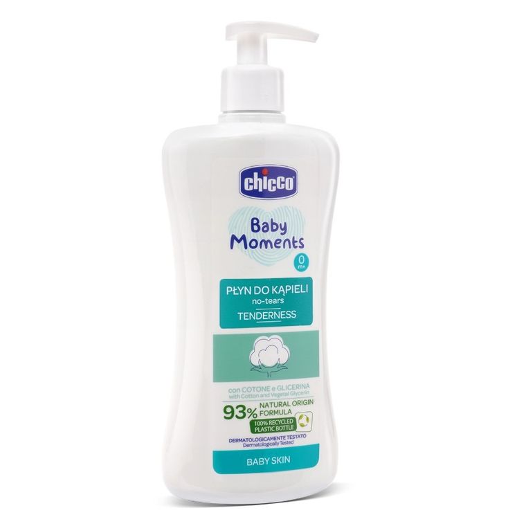 Chicco, Baby Moments, Tenderness, płyn do kąpieli 500 ml