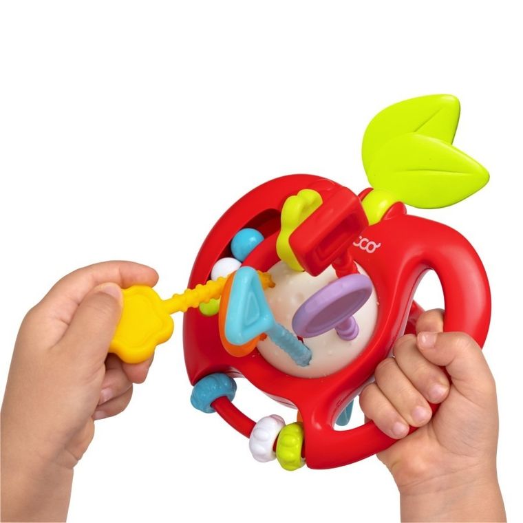 Chicco, Baby Sense & Focus, Jabłuszko, zabawka sensoryczna