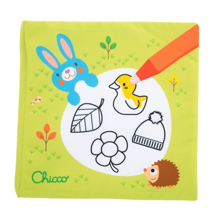 Chicco, Baby Senses, 4 pory roku, książeczka edukacyjna