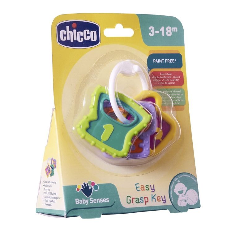 Chicco, Baby Senses, grzechotka, klucze