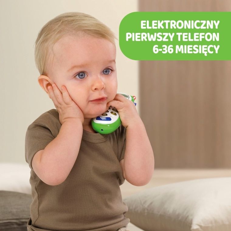 Chicco, Baby Senses, telefon z aparatem fotograficznym, zabawka interaktywna