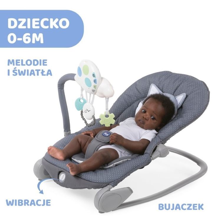 Chicco, Balloon, leżaczek, Foxy