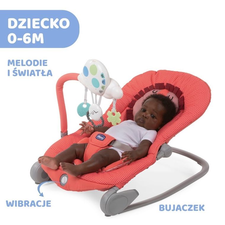 Chicco, Balloon, leżaczek, Lion