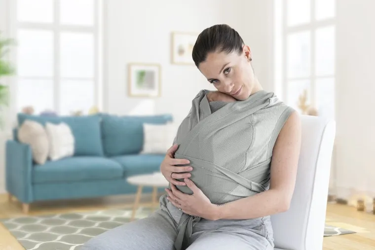 Chicco, Boppy Comfyhug, nosidło, frost