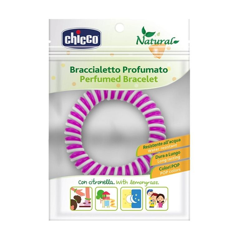 Chicco, bransoletka zapachowa, trawa cytrynowa, 1 szt.