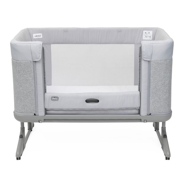 Chicco, Co-Sleeping, Next2me Forever, Cross Collection, łóżeczko, Ash Grey