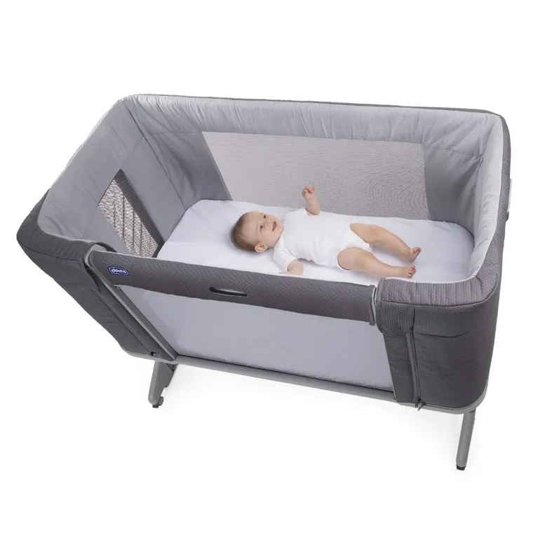Chicco, Co-Sleeping, Next2me Forever, łóżeczko dostawne, Moon Grey