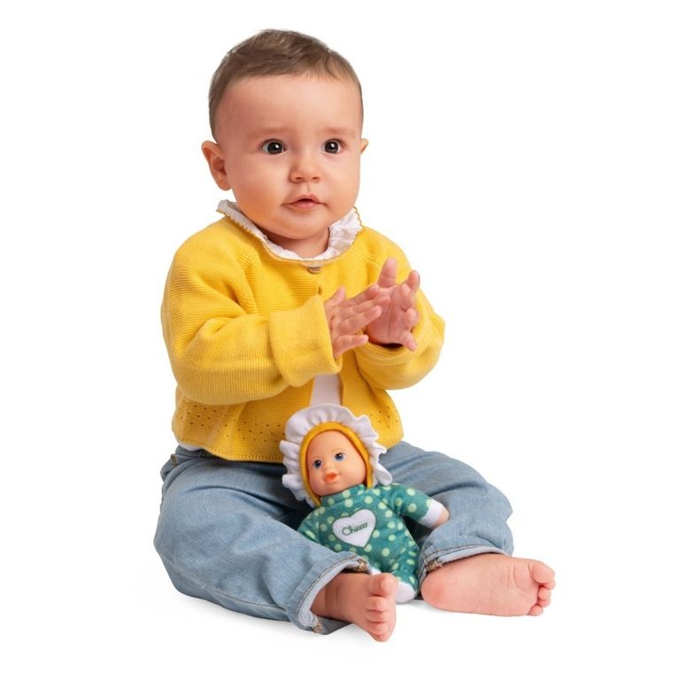 Chicco, Dolls, Moja Pierwsza Lalka, lalka bobas, kwiatek