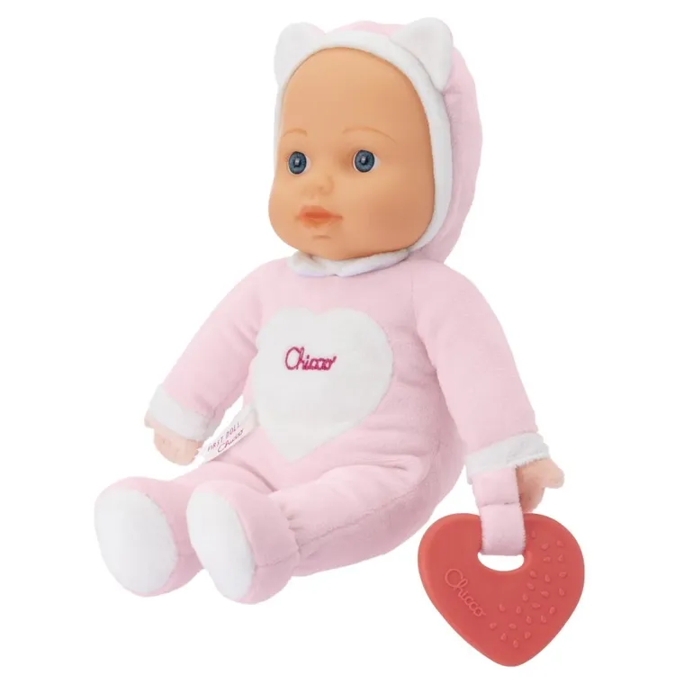 Chicco, Dolls, Moja Pierwsza Lalka, lalka bobas, różowa
