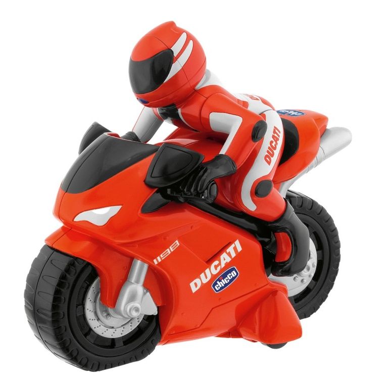 Chicco, Ducati, motor z figurką, pojazd zalnie sterowany