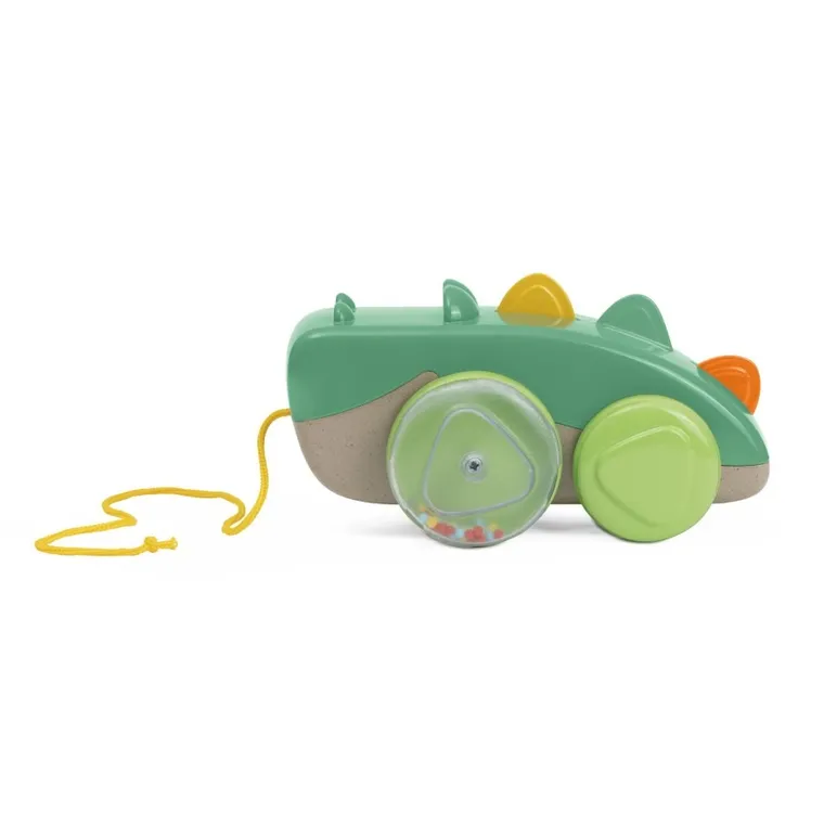 Chicco, ECO+, rozkołysany krokodyl, zabawka do ciągnięcia