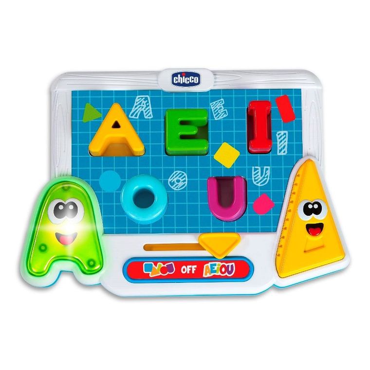 Chicco, Edu kolorowe samogłoski i kształty, zabawka edukacyjna