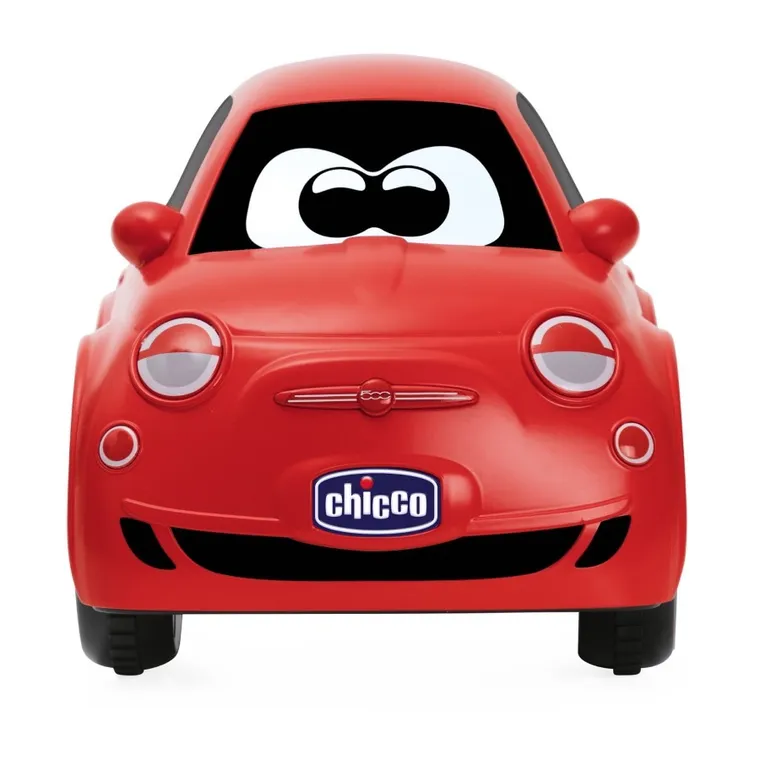 Chicco, Fiat 500, pojazd zdalnie sterowany, czerwony
