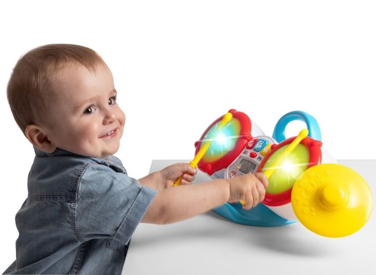 Chicco, Happy Music, Moja pierwsza perkusja, interaktywna zabawka muzyczna