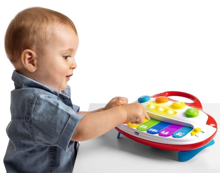 Chicco, Happy Music, Moje pierwsze pianinko, interaktywna zabawka muzyczna