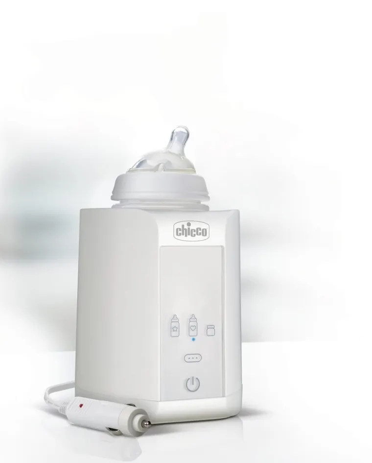 Chicco, Home&Travel, podgrzewacz do butelek, biały