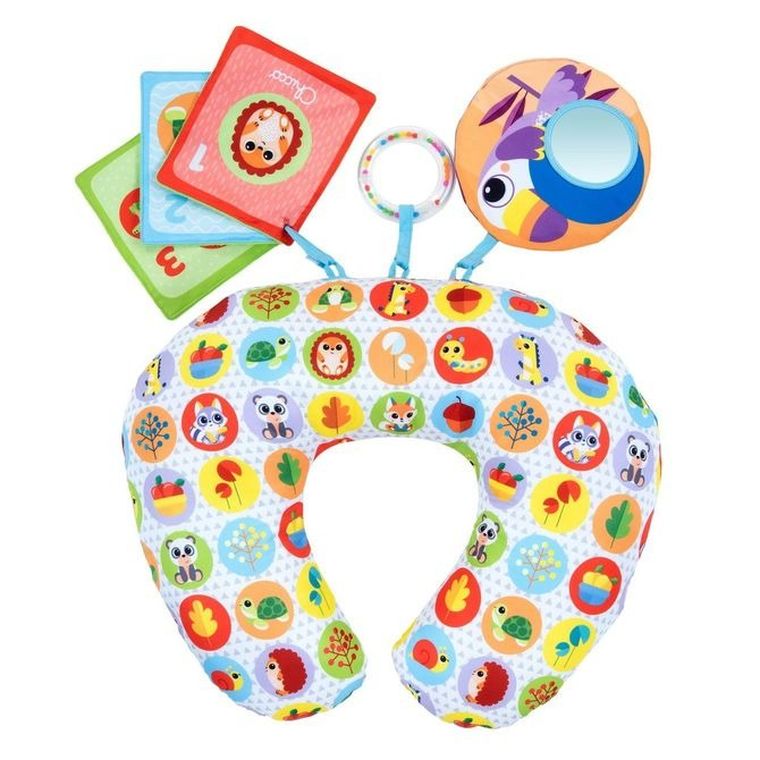 Chicco, Magic Forest, poduszka do zabawy z akcesoriami sensorycznymi