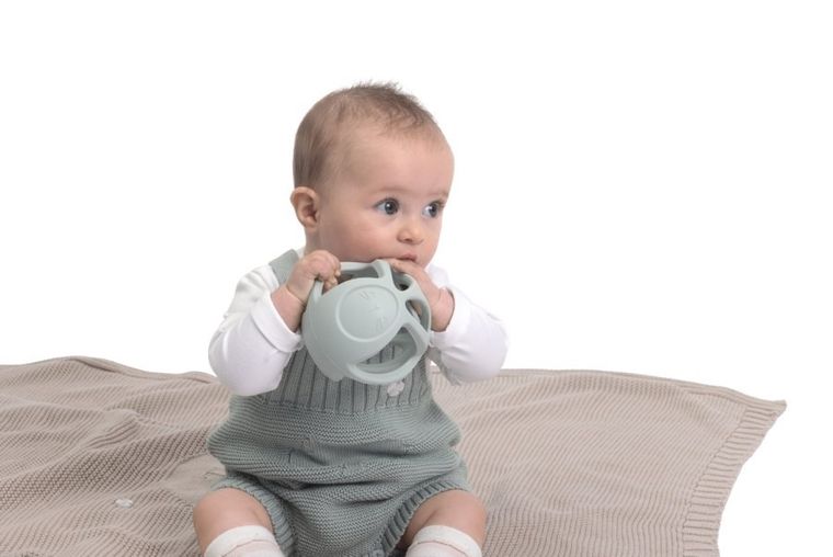 Chicco, My Sweet Dou Dou, Królik, silikonowa piłeczka