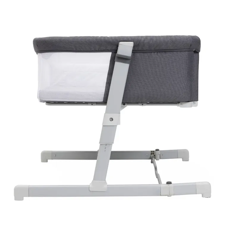 Chicco, Next2Me Twins, łóżeczko dostawne dla bliźniąt, magnet grey