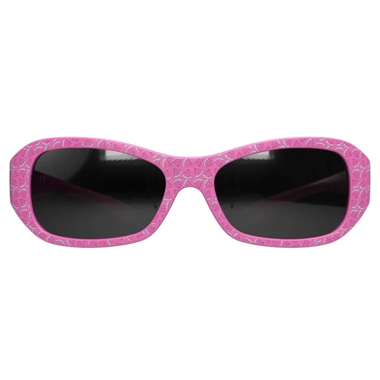 Chicco, okulary przeciwsłoneczne + etui, 12m+, różowe