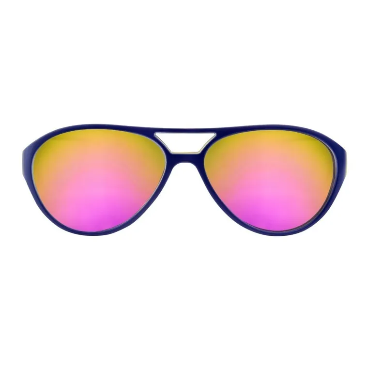 Chicco, okulary przeciwsłoneczne z etui, lustrzane, niebieskie, 36m+