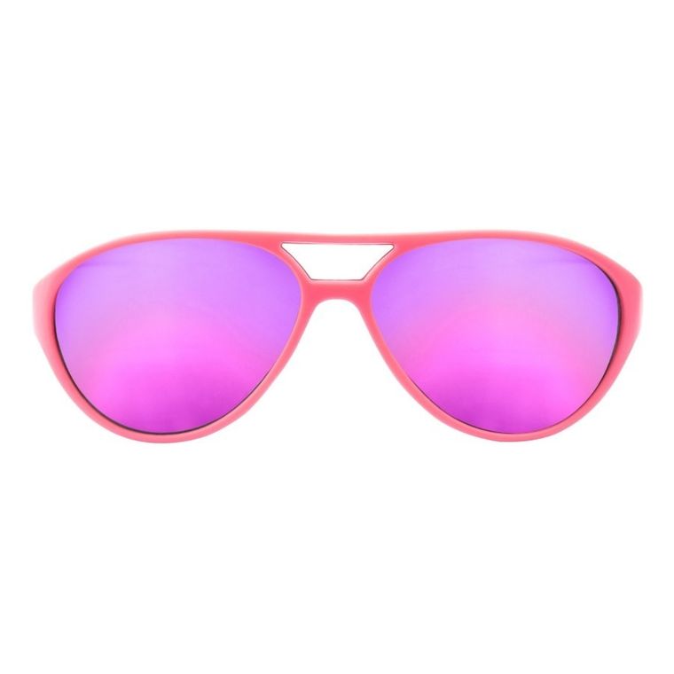 Chicco, okulary przeciwsłoneczne z etui, lustrzane, różowe, 36m+