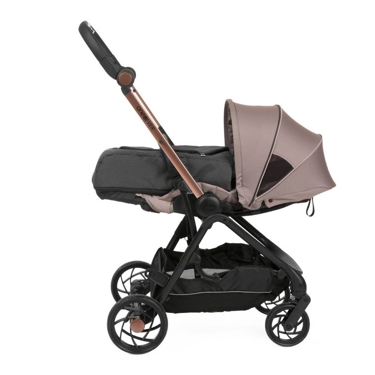 Chicco, One4Ever, miękka gondola do wózka, Pirate Black