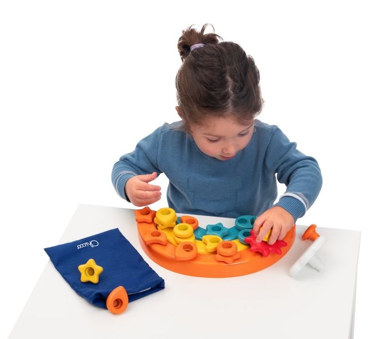 Chicco, Smart2Play, Kolorowe Pinezki, układanka, tęcza