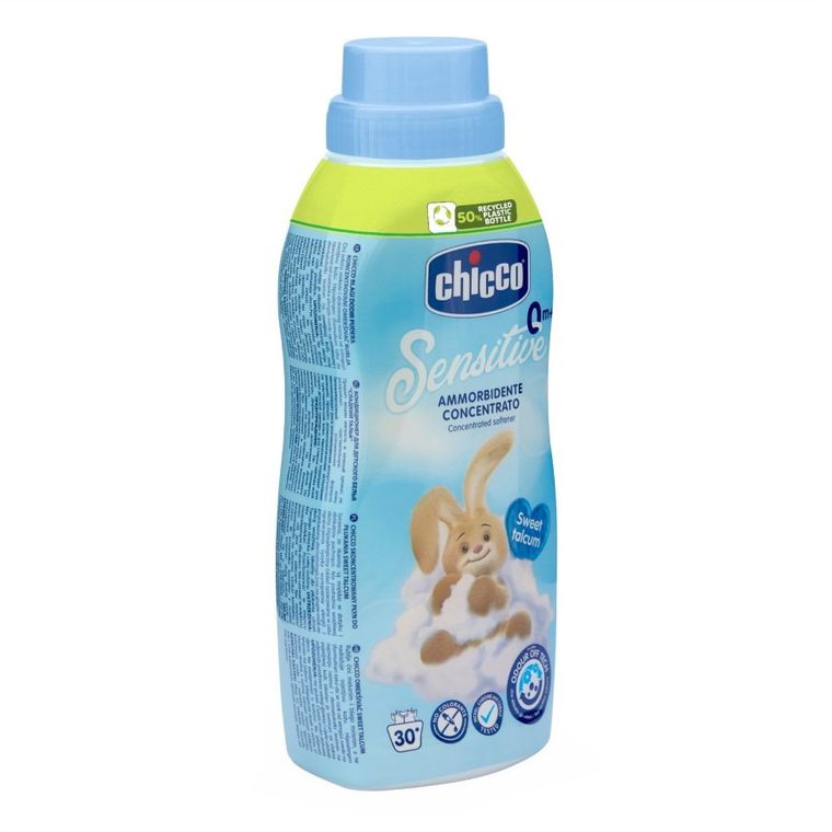 Chicco, Sweet Talcum, płyn do zmiękczania i płukania odzieży dziecięcej, 750 ml