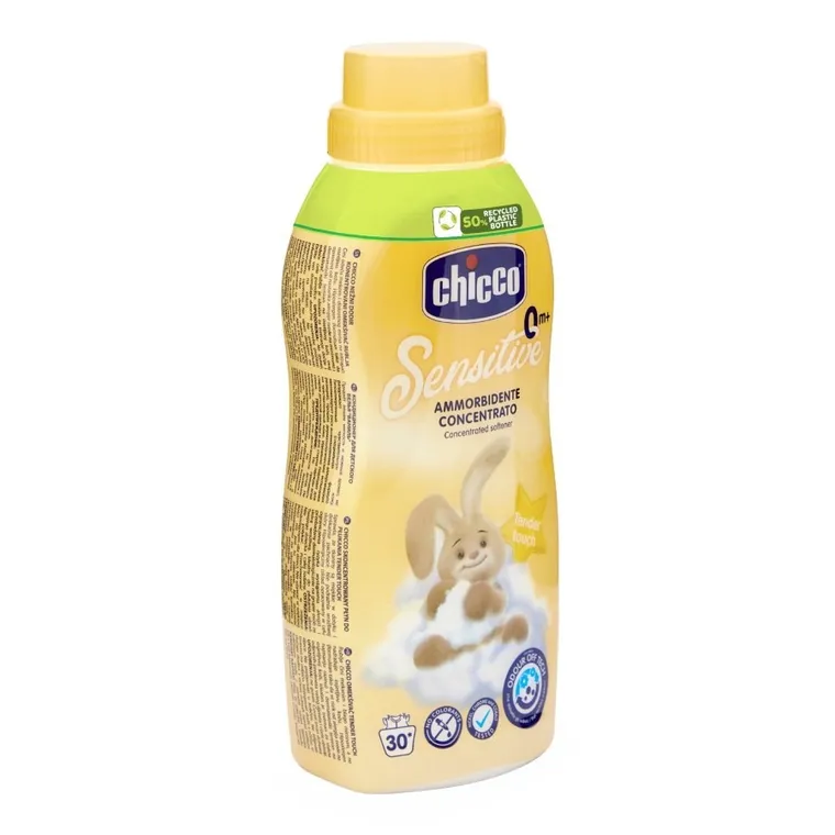 Chicco, Tender Touch, płyn do zmiękczania i płukania odzieży dziecięcej, 750 ml