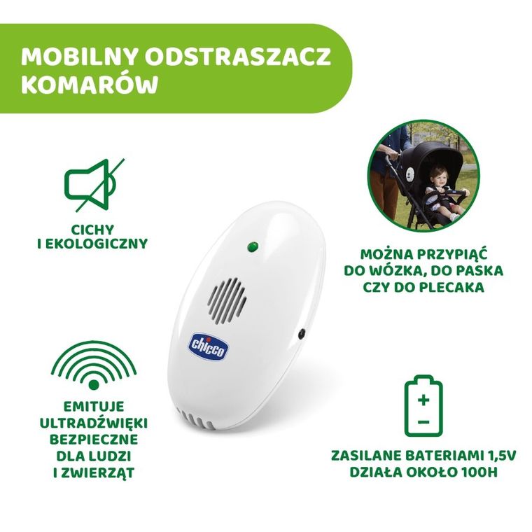 Chicco, urządzenie do odstraszania komarów