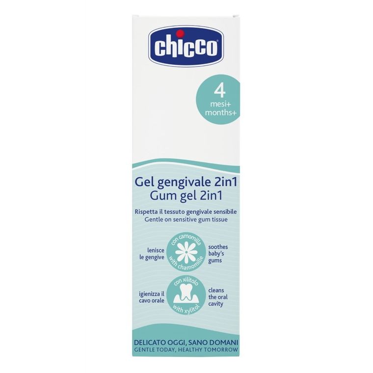 Chicco, wielofunkcyjny żel na ząbkowanie, 30 ml, 4m+