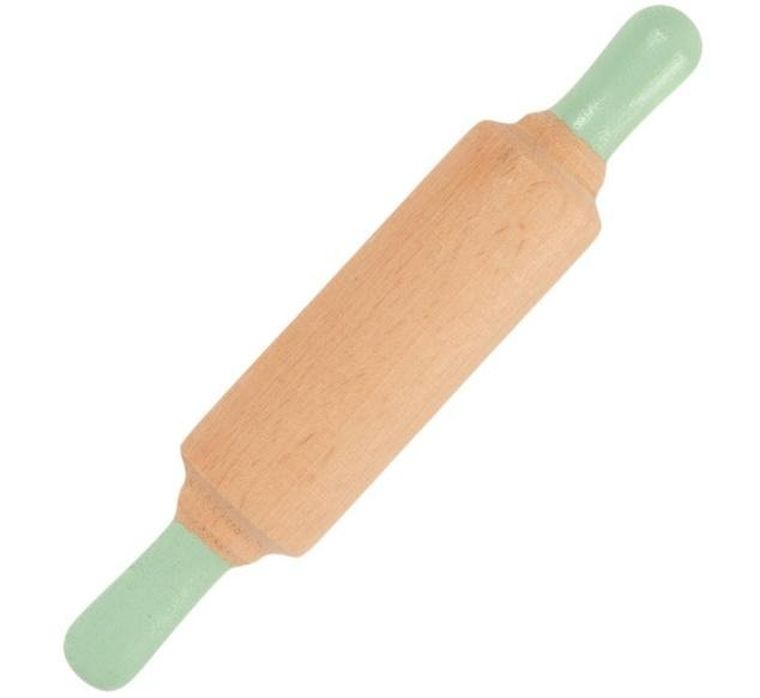 Childgen, wałek do ciastoliny, drewniany, miętowy