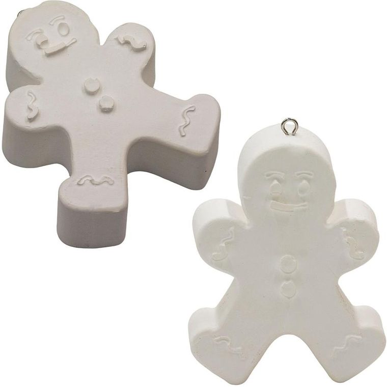 Christmas Decoration, Ciastek, ozdoba z gipsu do malowania