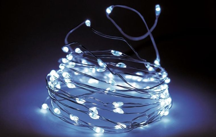 Christmas Decoration, lampki druciki, girlanda, zimny biały, 320 LED