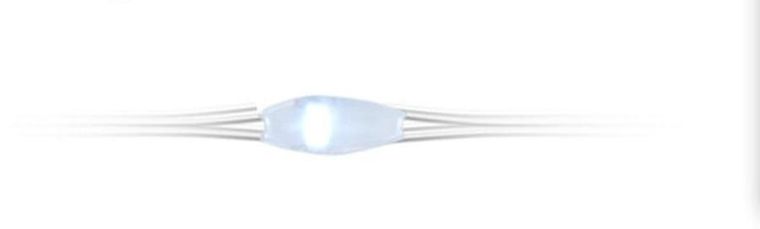 Christmas Decoration, lampki druciki na baterie, girlanda 80 led, zimny biały