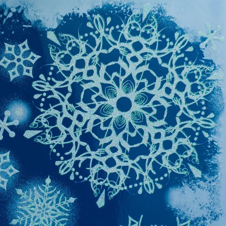 Christmas Decoration, naklejka na okno, 30-42 cm