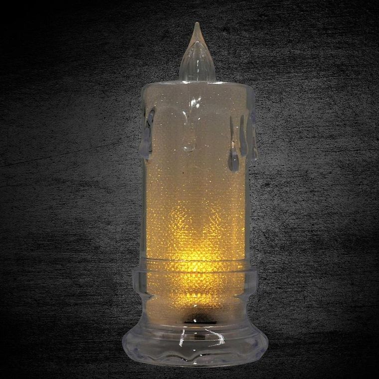 Christmas Gifts, świeca dekoracyjna, zdobiona LED, 5-11 cm