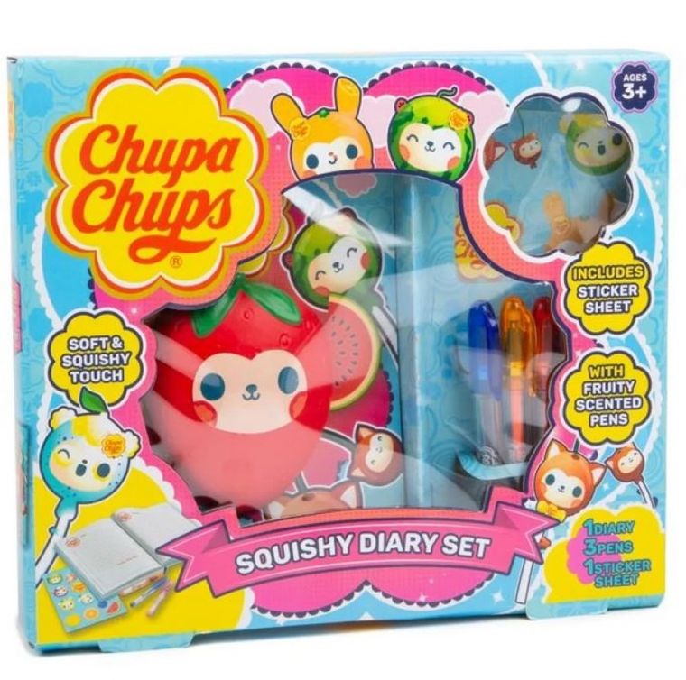 Chupa Chups, Squishy, pamiętnik z akcesoriami