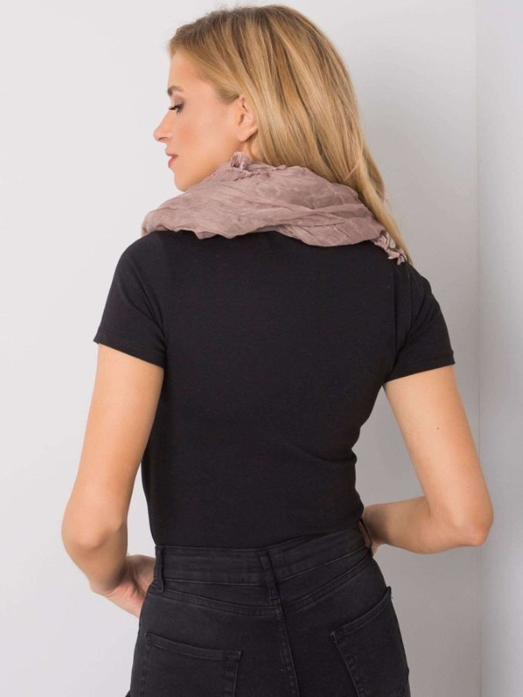 Chustka damska, brązowa, Factory Price